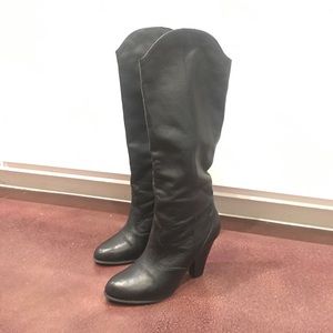 DV by Dolce Vita Black Vegan Leather Boots